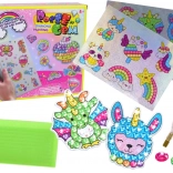 Diamant-Sticker-Set – verschiedene farbenfrohe Motive