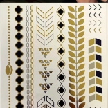 Goldene temporäre Armbänder TyToo – Variante 1