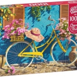 Puzzle Gelbes Fahrrad 1000 Teile