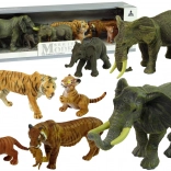 Figurenset Afrika – Elefanten und Tiger für Kinder