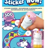 Sticker-Set EINHORN – wiederverwendbare Aufkleber