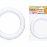 Dekorativer Kranz aus Polystyrol 25 cm