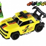 Plastisches Rennwagen mit Rückziehmotor, bunter Mix im Box 16 cm, 6 Stück