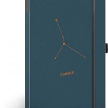 Notizbuch Tierkreiszeichen Krebs, liniert 13 × 21 cm