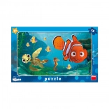 Puzzle Nemo und die Schildkröte mit 15 Teilen