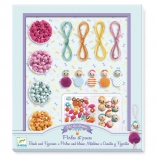 DJECO Perlen-Bastelset – Perlen und Figuren