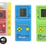 Elektronisches Spiel Fallende Würfel Puzzle Kunststoff 7x14,5 cm 3 Farben mit Sound betrieben von Batterien