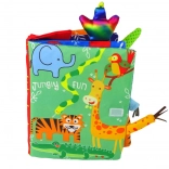 Weiches Dschungel-Tierbuch