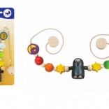 Kinderwagenanhänger mit dem Maulwurf