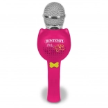 Kabelloses Karaoke-Mikrofon rosa