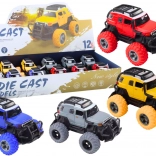 Geländewagen 1:32 Metallgummi Reifen Lichter Sounds Antrieb