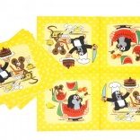 Partyservietten Der kleine Maulwurf und Freunde 33 cm, 12 Stk.