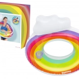 Aufblasbarer Schwimmring 107 cm, Regenbogen, BESTWAY