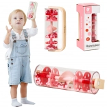 Classic World Regenstab mit Kügelchen – Rot