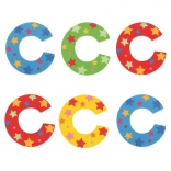 Bigjigs Toys Holzbuchstabe C mit Sternchen