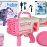 Seifenblasen Maschine Elektrische Seifenblasenpistole Rosa