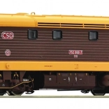 Roco Diesellokomotive ČSD/ČD „Bardotka“ 752 068-7, digital mit Sound