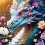 Puzzle Bunter Drache 1000 Teile TREFL