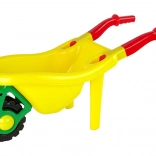 Großes buntes Gartenschubkarren Gelb