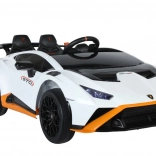 Elektrisches Kinderauto LAMBORGHINI STO Drift – weiß