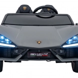 Elektrisches Kinderauto LAMBORGHINI Revuelto XL – grau, 24 V, zweisitzig