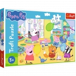Puzzle 24 Maxi – schöne Peppa – Glückliches Schwein PEPPA von Trefl