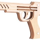 Holz 3D-Puzzle Gummiband-Pistole