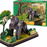 CUBICFUN 3D-Puzzle Gorilla 34 Teile