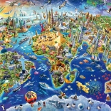 Puzzle Entdecke die Welt 1000 Teile SCHMIDT