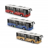 Metallbus mit aufklappbaren Türen