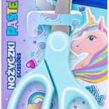 Astra Kinderschere mit Maßskala Unicorn 13 cm